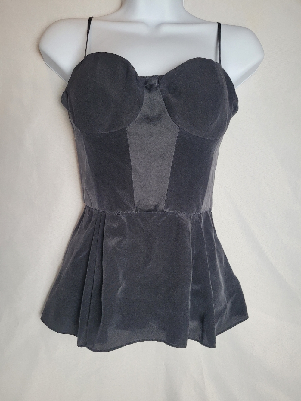Fairy Grunge Whimsigoth Sweetheart Peplum Top Elizabeth & James Size 4
